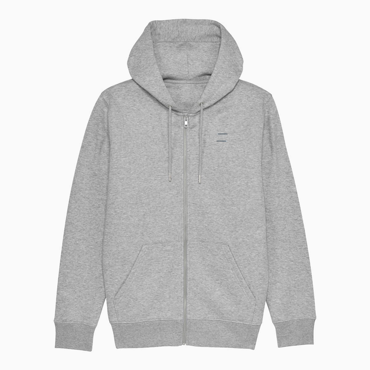 Hoppadel Zipper - Unisex - Grey & Anthracite - Afbeelding 3