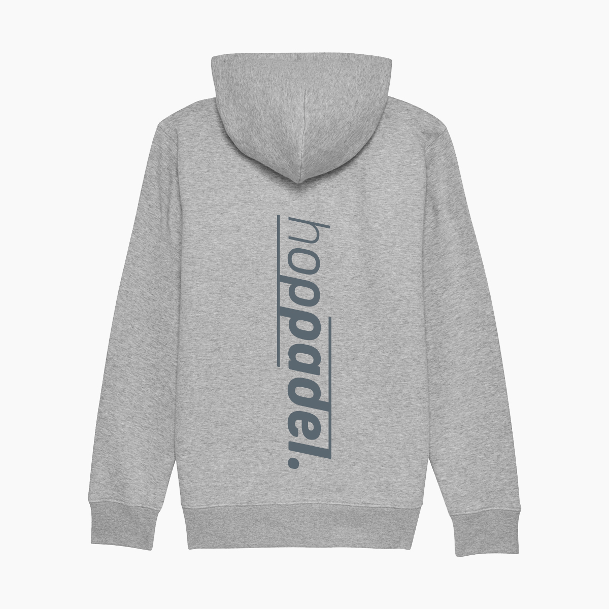 Hoppadel Zipper - Unisex - Grey & Anthracite - Afbeelding 2