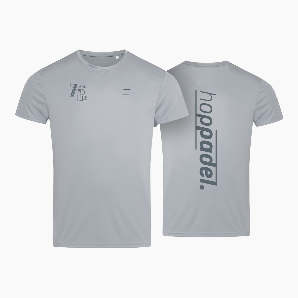 ZP Hoppadel Sport Shirt - Heren - Grey & Anthracite