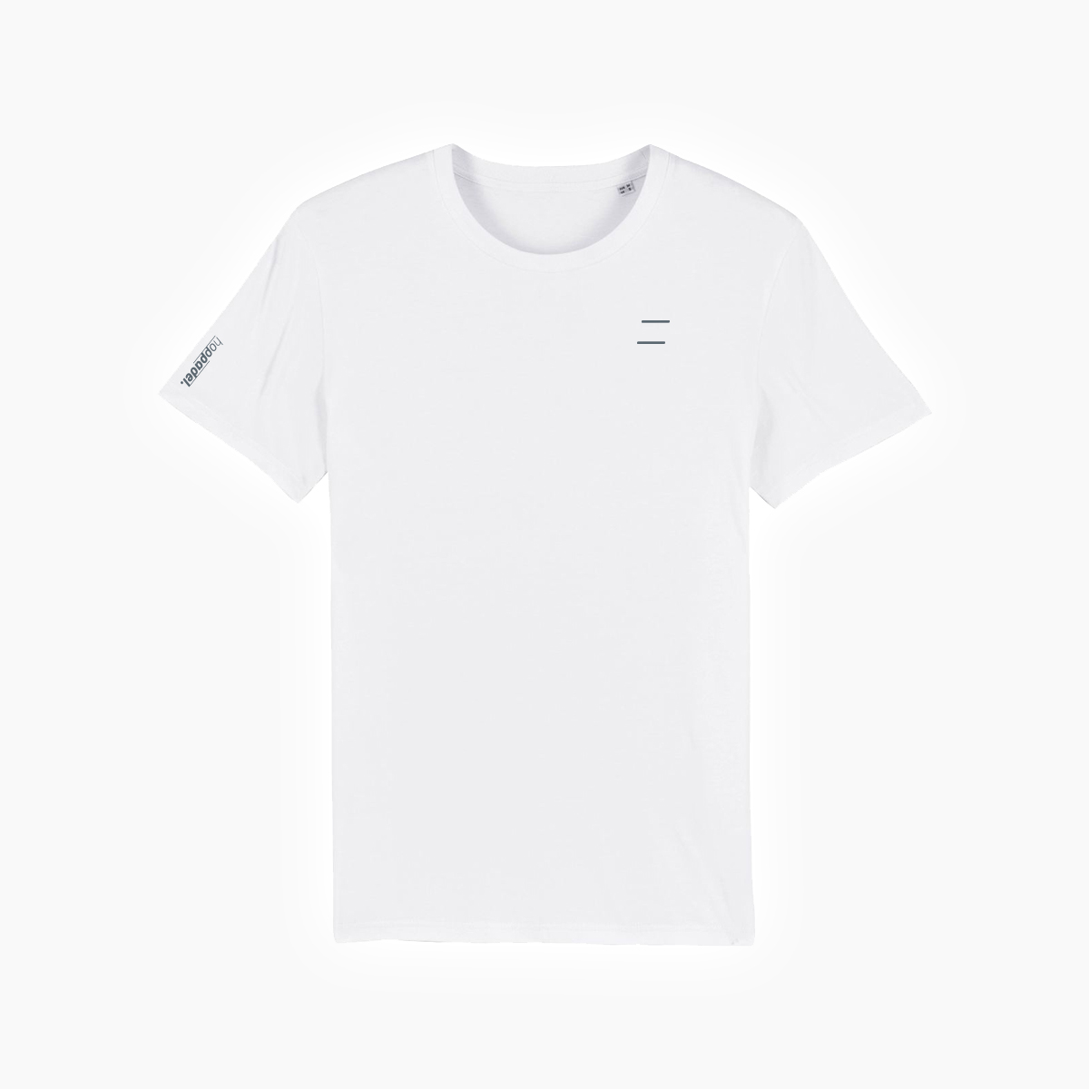 Hoppadel T-Shirt - Unisex - White & Anthracite